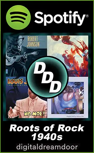 Spotify 1940s songs playlist link image