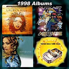 1998 music albums, The Miseducation of Lauryn Hill, Aquemini, Ray of Light, Hello Nasty