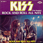 Rock and Roll All Nite single cover